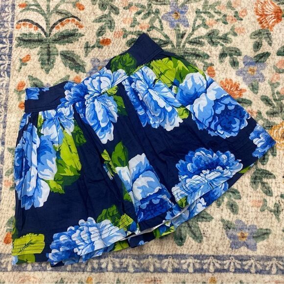 ABERCROMBIE & FITCH Vintage floral Mini skater boho skirt Plate micro Medium - Picture 1 of 8